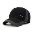 thumbnail image 1 of 1pc Men Winter Baseball With Ear Flaps Warm Cotton Daily Hat, 1 of 9
