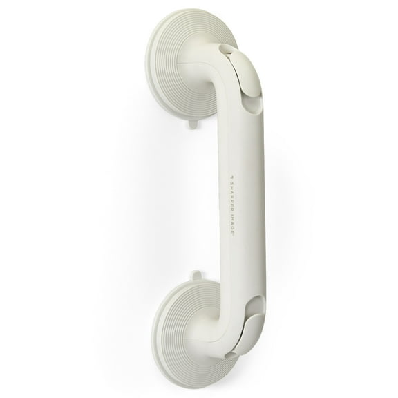 Sharper Image® Deluxe Suction Cup Grip Bar, 13.6 in., Balance Assistance Only, Toolless Secure-Lock Installation