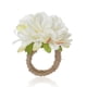 thumbnail image 1 of Flor artificial Anillo de servilleta Ropa de cama Home Hotel Restaurante Ceremonia de boda Navidad Romántico Titular Decoración Regalo Blanco 6 piezas Inevent HA059290-05, 1 of 7