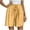 Yellow, variant on UAMVSH Bermuda Shorts for Women Soft Wide Leg Cotton Linen Long Shorts Basic Elastic Waist Drawstring Summer Casual Shorts