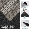 thumbnail image 3 of Geometric Diamond Striped Pattern Kitchen Rugs Sets Of 3,Kitchen Runner Rugs Non Skid Washable,Decorative Kitchen Floor Mats for Kitchen,Sink,Laundry,17"x30"+ 17"x47" + 17"x59", 3 of 6