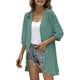 thumbnail image 1 of Chaquetas y abrigos casuales sin capucha de manga larga para mujer, blusas casuales de manga tres cuartos, cárdigan, abrigo para mujer, 1 of 8