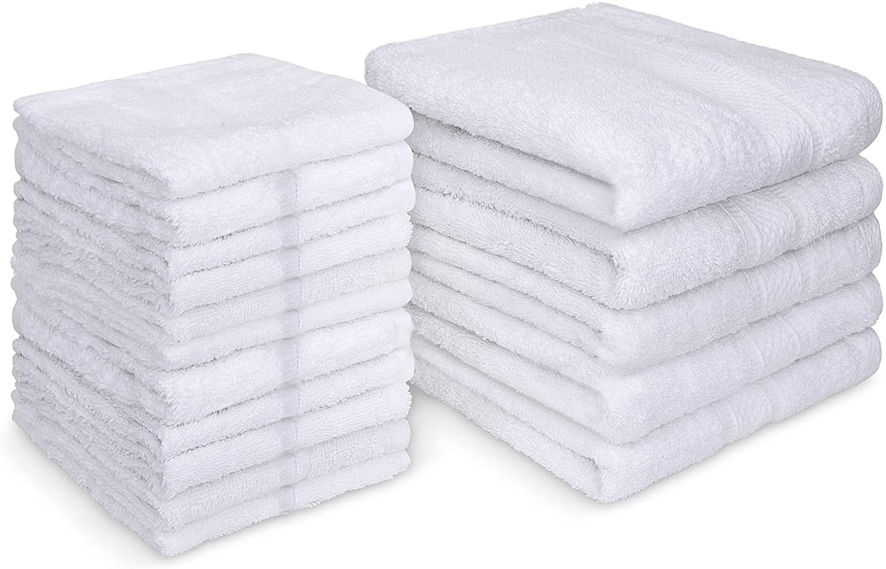 Rags 10lb Bulk White Towel Rag Multipurpose 12x12 Inches100% Cotton ...