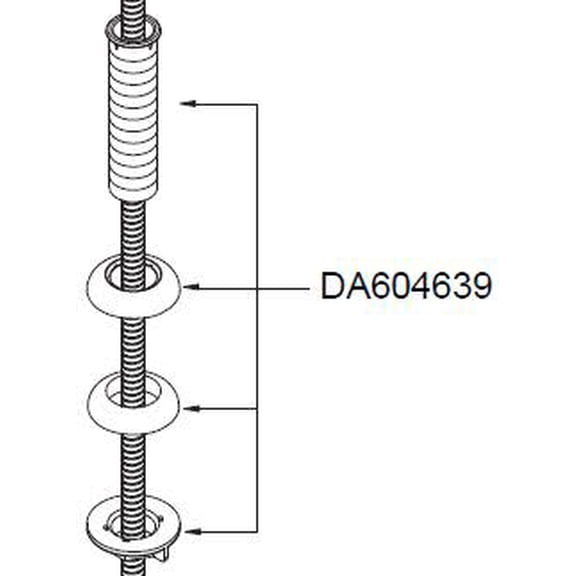 Gerber Da604639 Side Spray Holder - Chrome