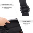 thumbnail image 3 of OULII 1Pc Portable Clarinet Accessory Black Hard Carrying Case with Padded Protection and Shoulder Strap, 3 of 8