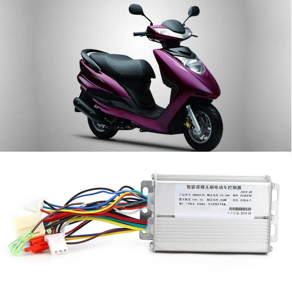 Gupbes Bicycle Controller,24V/36V 250W Brushless Controller Motor For