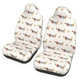 thumbnail image 2 of Haiem Dachshund Dog Puppy Printed Car Seat Covers Set of 2, Universal Fit Car Seat Covers,Protective Seat Covers,Comfortable Car Seat Covers, Easy Installation Seat Covers, Vehicle Seat Covers, 2 of 9