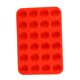 thumbnail image 5 of Molde de silicona para 24 cupcakes, muffins, pasteles, redondo (rojo), 5 of 5