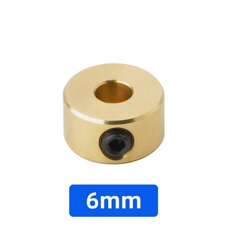 

BAMILL 6-10mm Drill Bit Brass Durable Heat Depth Stop Collar Locator Ring Positioner