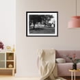 thumbnail image 3 of Historic Framed Print, Mt. Vernon mansion, rear view from offices, 17-7/8" x 21-7/8", 3 of 9
