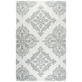thumbnail image 3 of Rizzy Home  Grey/Beige Wool Hand-tufted Medallion Area Rug (8' x 10') - 8' x10', 3 of 5