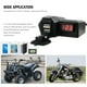 thumbnail image 3 of Adaptador de cargador USB dual impermeable Likrtyny 3.4A con voltímetro Para Motocicleta, 3 of 9
