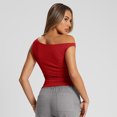 thumbnail image 5 of SUNBS Womens Off The Shoulder Tops Summer Shirts Going Out Crop Tank Top Y2K T Corset Tube Cute Fashion Outfits, 5 of 7