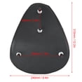 thumbnail image 4 of Motorcycle   PU Leather Motorcycle Saddle Sitting Cushion For Heavy Motorcycle Electric Motorcycle Motorlover DIY, 4 of 8