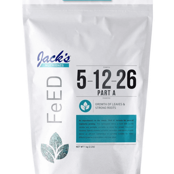 Growth of Leaves & Strong Roots Jack's Feed Part A 5-12-26 2.2LBS.