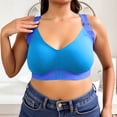 thumbnail image 2 of Backless Bra for Women Large Size Seamless Solid Color Everyday Bras Nylon Regular Length 1Pc, 2 of 7