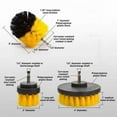 thumbnail image 4 of 3 Pcs Round Car Suv Electric Bristle Drill Tub Rotary Brush Cleaing Tool, 4 of 5