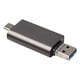 thumbnail image 3 of Lector de tarjetas de memoria micro USB multifunción para teléfonos portátiles con soporte OTG, 3 of 6