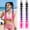 🔥 I_New, variant on Dianli Braided Hair Extension Three-Color Gradient Hand-Woven Braided Ponytail Synthetic Clip-in Long High Ponytail Style Heat-Resistant Fiber for Daily Wear Cosplay Party