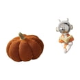 thumbnail image 6 of Pumpkin Pillow Astronaut Figurine Sofa Cushion Soft Plush and Resin for Halloween Home Decoration, 6 of 8