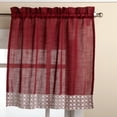 thumbnail image 1 of Tratamiento para cortinas Sweet Home Collection Salem Burgundy, 1 of 1