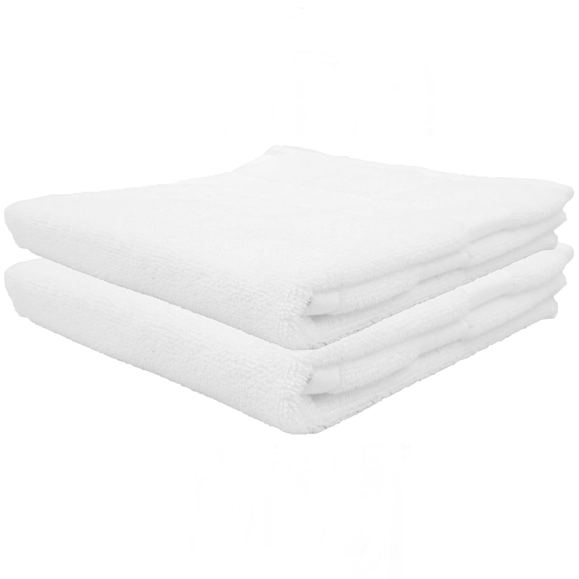 Alpine Swiss 100% Cotton 2 Piece Towel Set Soft Absorbent Face Hand Bath Towels 
