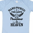 thumbnail image 4 of Inktastic Handpicked for Earth by My Pawpaw in Heaven with Angel Wings Boys or Girls Baby Bodysuit, 4 of 5