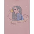 thumbnail image 2 of Asha Shine On Girls Graphic Tee with Short Sleeves, Size XS-XL, 2 of 3