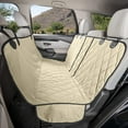 thumbnail image 6 of 4Knines Dog Seat Cover with Hammock for Fold Down Rear Bench Seat, Heavy Duty, Black, 6 of 11