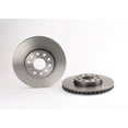 thumbnail image 1 of Par de DISCOS VENTILADOS JETTA 2011 al 2018 VOLKSWAGEN 2.5L L5 Delanteros BREMBO ., 1 of 5