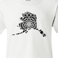 thumbnail image 4 of Inktastic Alaska Silhouette Mandala Youth T-Shirt, 4 of 5