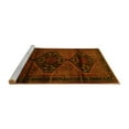 thumbnail image 2 of Ahgly Company Machine Washable Indoor Rectangle Persian Yellow Traditional Area Rugs, 7' x 9', 2 of 4