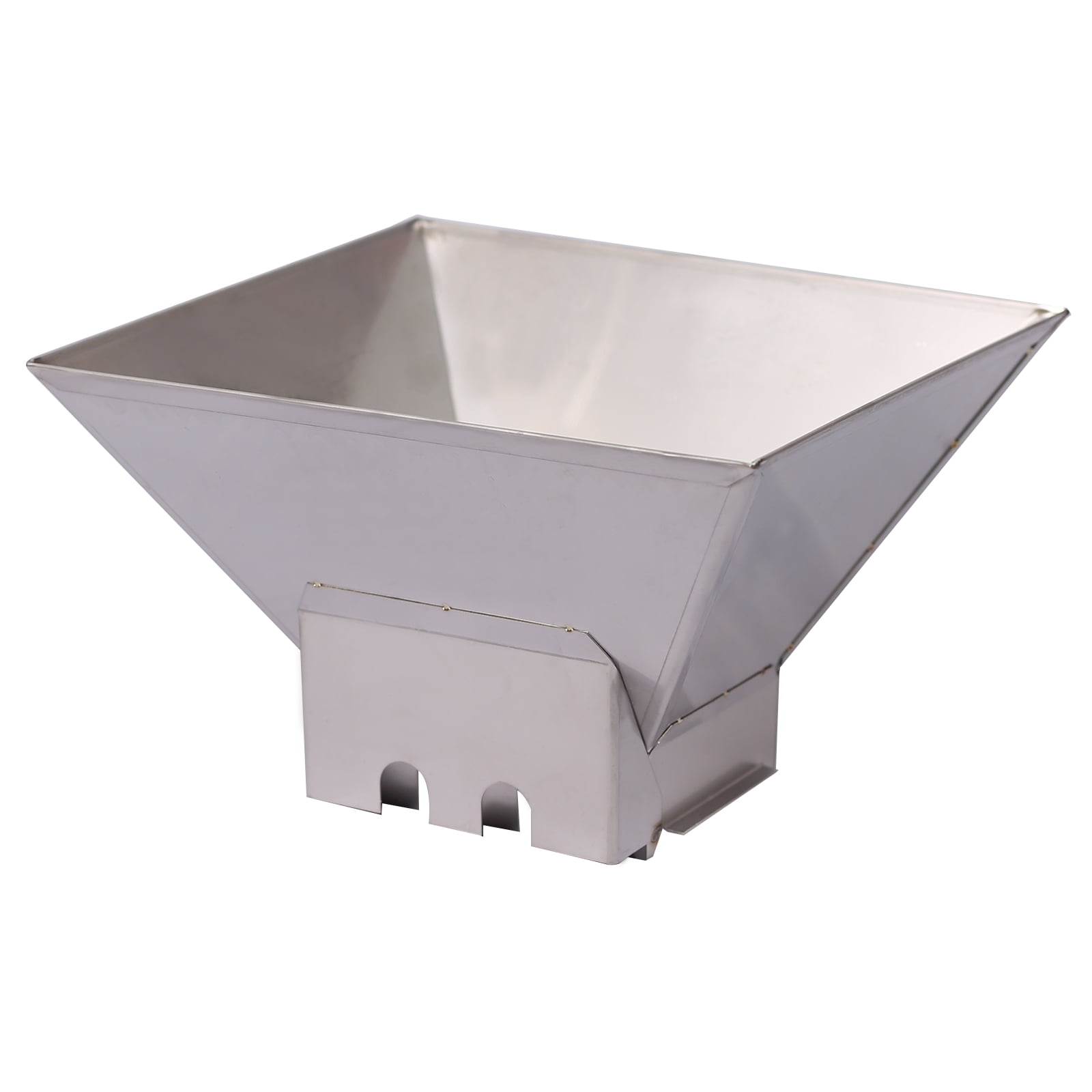 Fruit Crusher, 7 L/1.8 Gallon Manual Juicer Grinder, Heavy Duty Stainless Steel Manual Fruits Vegetables Berries Grape Crusher Grinder, Portable Fruit Scratter Pulper for Wine and Cider Pressing