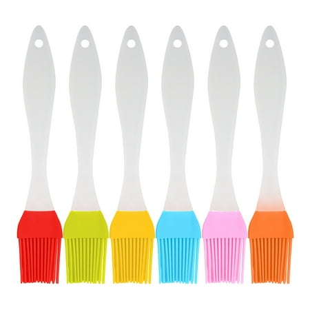 

Binkne Clearance 6Pcs Silicone Bread Basting Bbq Baking Oil Brush Food Grade Kitchen Cook Utensil Silicone Oil Brush 6 Silicone Oil Brushes Kitchen Fat Brush