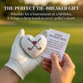 thumbnail image 2 of qolami Golf Pocket Hug, Heart-Shaped Golfball Decor with Inspirational Card, Gift for Men Women Golfers, Encouragement Gift for Golflovers, 2 of 8