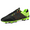 BLACK/LEMON/GREEN/RED, variant on Mens Sport Flexible Athletic Lace Up Light Weight Outdoor Cleats Football Soccer Shoes
