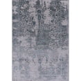 thumbnail image 1 of Ahgly Company Machine Washable Indoor Rectangle Industrial Modern Mist Blue Area Rugs, 2' x 5', 1 of 7
