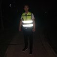thumbnail image 2 of Gilet Réfléchissant Gilet Réfléchissant Maillot de Cyclisme Réfléchissant [Jaune Noir TG], 2 of 8