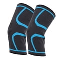 thumbnail image 4 of Rodillera Fitness Running Ciclismo Tirantes Rodillera Deporte Gimnasio Rodillera Elástica Azul Claro M, 4 of 5