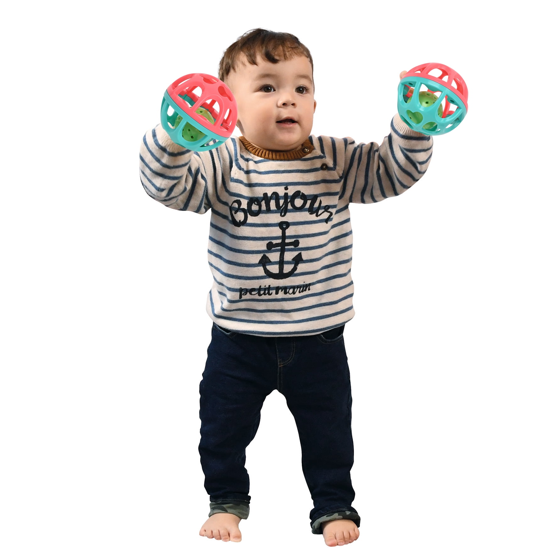 Spark Create Imagine Rattle Ball, Plastic, Unisex