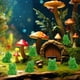 thumbnail image 5 of 80 Piezas Mini Rana Decoración de Jardín Pequeñas Figuras de Resina de Rana Verde Decoración en Miniatura para Exteriores y el Hogar, 5 of 5