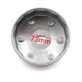 thumbnail image 3 of Unique Bargains 73mm Inner Dia 14 Flute Oil Filter Cap Wrench Socket Removal Tool for Auto Car, 3 of 6