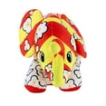 thumbnail image 4 of Pop Art Soft 10" Mammoth - Cornelius, the Ultra-Soft, Bean-Filled, Popcorn Themed Plush Toy, 4 of 10