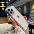 thumbnail image 5 of Luxury Transparent Soft Acrylic Phone Case For iPhone 16 15 14 13 12 11 Pro Max XS X XR 7 8 Plus Mini Shockproof Bumper Cover For 8 Plus 7 Plus Clear|https://ae01.alicdn.com/kf/Sebd597de6e234f40932fff, 5 of 5