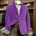 thumbnail image 5 of Mens Blazer Mardi Gras Corduroy Suit Jacket Funny Glitter Sequins Print Sport Coat 2 Button Slim Fit Carnival Business Office Blazers with Pockets, 5 of 5