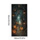thumbnail image 3 of Decoraciones de Halloween, adornos de Halloween, regalos de Halloween, cubierta de puerta de Halloween, fondo de tela, decoración de cubierta de puerta, festival de fantasmas, tela colgante, tapiz de, 3 of 6