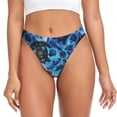 thumbnail image 1 of Fotbe Turtle，Shell Algae Starfish Coral Tanga Sin Costuras para Mujer con Estampado – Panties Invisibles, Transpirables y Cómodos para Uso Diario-Small, 1 of 6