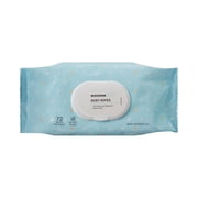 Baby Wipe with Aloe and Vitamin E, Unscented, Alcohol-Free, 72 Wipes, 12 Packs, 864 Total