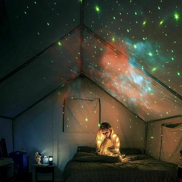 Astronaute Starry Galaxy Projecteur Veilleuse Lampe Espace Nébuleuse Étoile  + Télécommande 