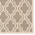 thumbnail image 2 of Riverbay Furniture 8' x 10' Hand Hooked Quatrefoil Wool Rug in Gray, 2 of 3